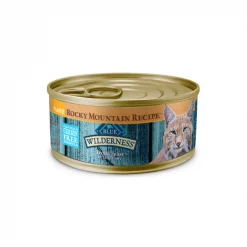 Blue Buffalo Wilderness Rocky Mountain Recipe Flaked Trout Feast Adult Grain-Free Canned Cat Food