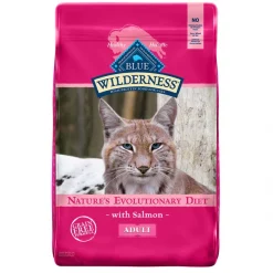 Blue Buffalo Wilderness Salmon Recipe Grain-Free Dry Cat Food