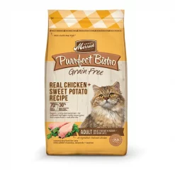 Merrick Purrfect Bistro Grain-Free Real Chicken + Sweet Potato Recipe Adult Dry Cat Food