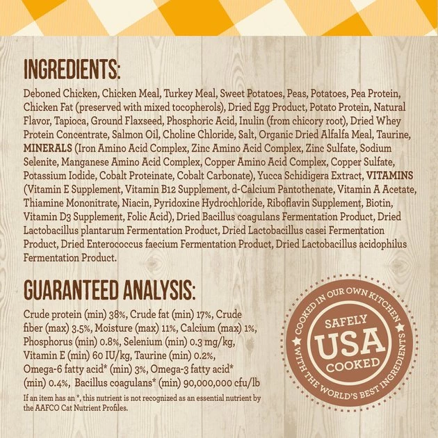 Merrick Purrfect Bistro Grain-Free Real Chicken + Sweet Potato Recipe Adult Dry Cat Food 7 Merrick Purrfect Bistro Grain-Free Real Chicken + Sweet Potato Recipe Adult Dry Cat Food - Image 5