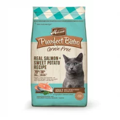 Merrick Purrfect Bistro Grain-Free Real Salmon + Sweet Potato Recipe Adult Dry Cat Food