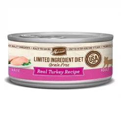 Merrick Limited Ingredient Diet Grain-Free Real Turkey Pate Recipe Canned Cat Food