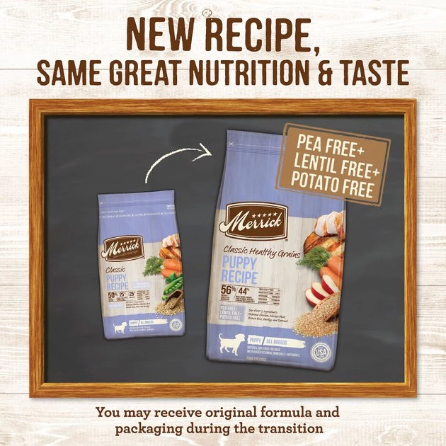 Merrick Classic Healthy Grains Puppy Recipe Dry Dog Food 4 Merrick Classic Healthy Grains Puppy Recipe Dry Dog Food - Image 2