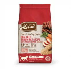 Merrick Classic Healthy Grains Real Beef + Brown Rice Recipe with Ancient Grains Adult Dry Dog Food