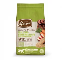 Merrick Classic Healthy Grains Lamb + Brown Rice Recipe with Ancient Grains Adult Dry Dog Food