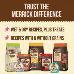 Merrick Lil' Plates Grain-Free Chicken-Free Real Beef & Sweet Potato Dry Dog Food -Merrick || Blue Wilderness Sales 2022 94167 PT6. SY630 V1647900682